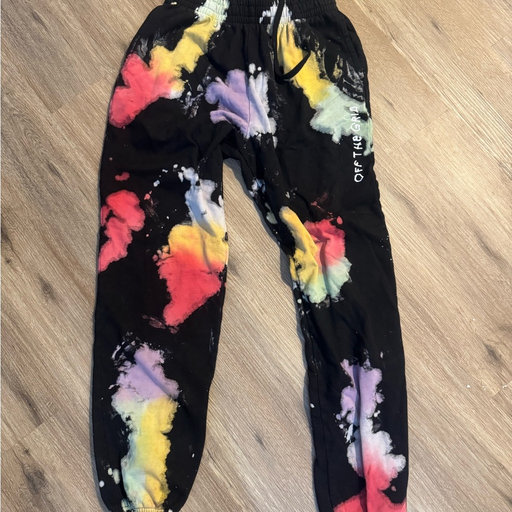 Vibrant Tie-Dye Joggers